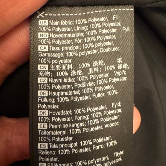 Kari Traa Tesdal Parka hooded Coat Black Women' Size Medium Outdoors Active - Picture 9 of 12